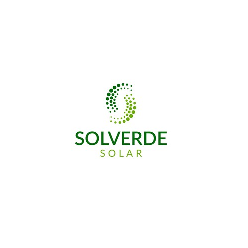 Clean logo for solar company Design by Gaurav Arya