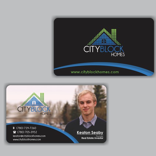 Business Card for City Block Homes!  Réalisé par Berlina