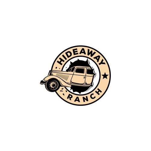 Bonnie and Clyde* Hideaway Ranch Logo/Brand design! Design by nurmaelani