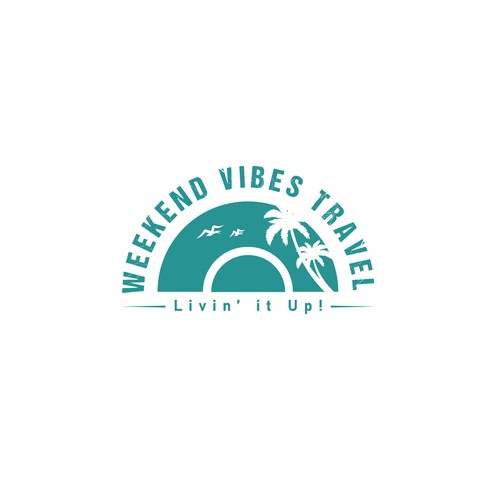 Design a Travel Logo for Weekend Vibes Travel Design by Pragiee