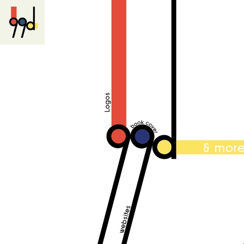 Community Contest | Reimagine a famous logo in Bauhaus style Design by dellfi ©