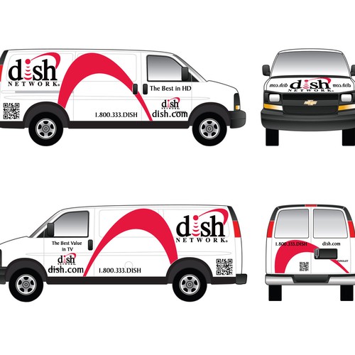 V&S 002 ~ REDESIGN THE DISH NETWORK INSTALLATION FLEET デザイン by MrCollins