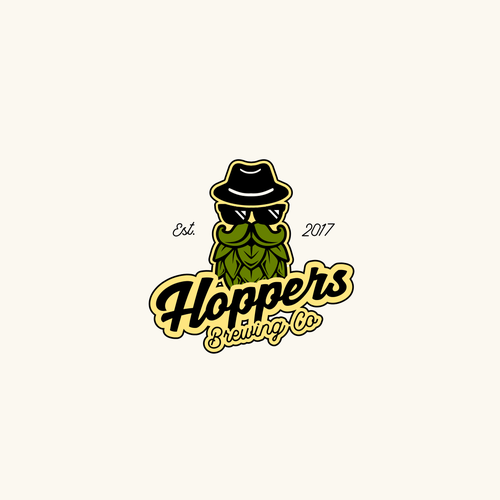 コンペ「Design a logo for an Australian hip craft beer brewery close to the beach」のデザイン by Basloneさん 