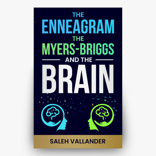 Personality and the Brain (book cover)-ontwerp door Hisna