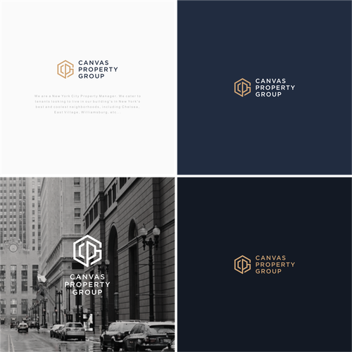 Create a new logo for Canvas Property Group, a NYC based apartment