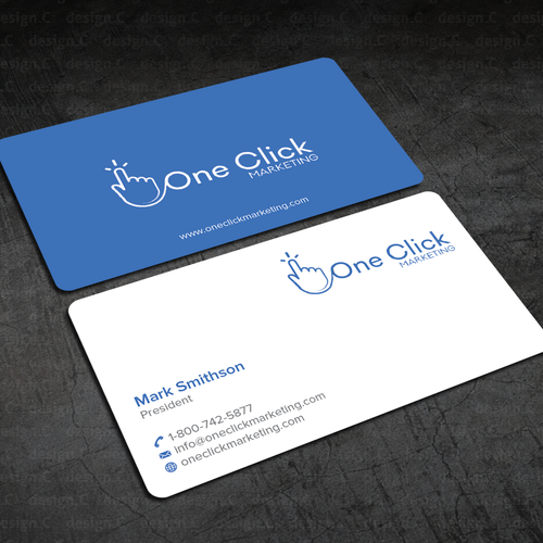 Business Card Design Online / Corporate Business Card Design 2 : Easily edit text, change colors, and add a logo.