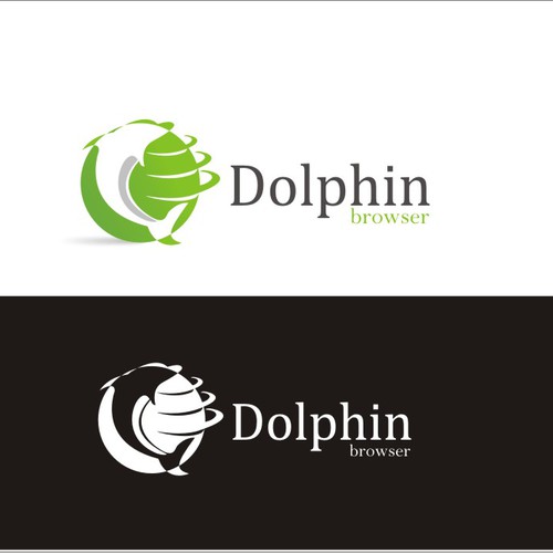 New logo for Dolphin Browser Design by enkodesign