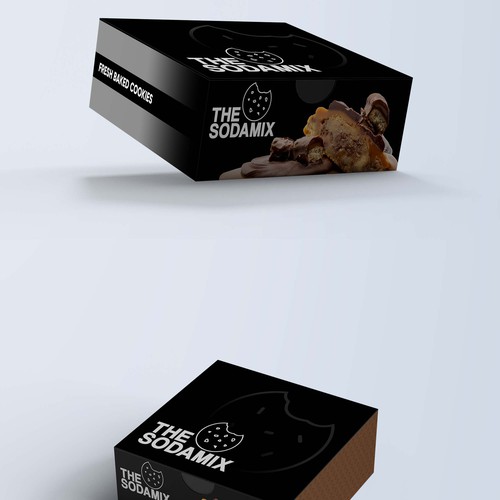 Single Cookie Box Design by HASHIM DESIGN ✔️