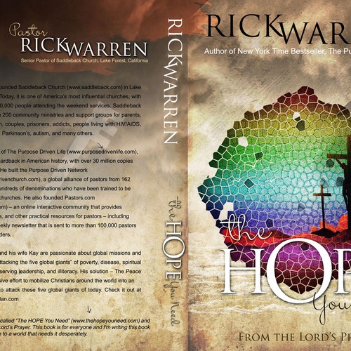 Design Rick Warren's New Book Cover Diseño de Sherman Jackson