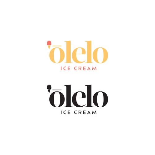 Design a logo for a fun Hawaiian ice cream company Design by Mamei