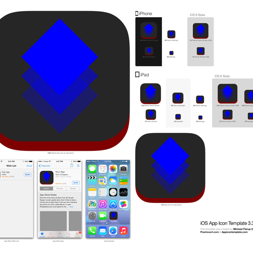 iOS App Icon for game: Bounce Forever Design by ...mcgb
