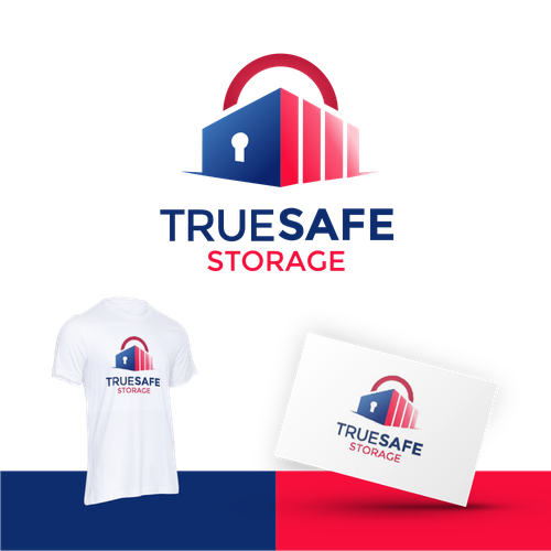 Design a strong logo for a safe and secure storage facility. Design by Zaikh Fayçal