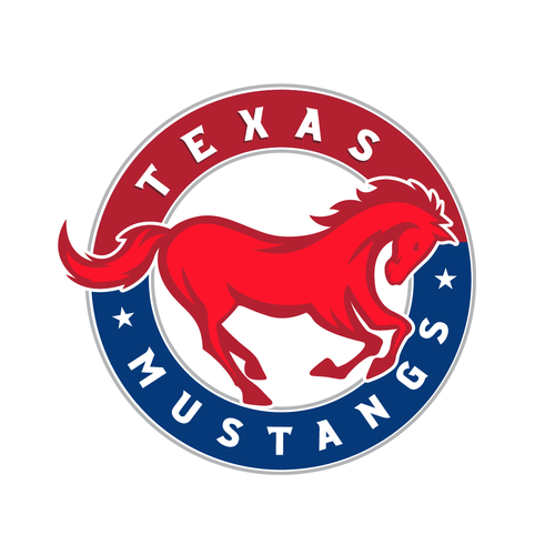 Diseño de Texas Mustangs de rulasic