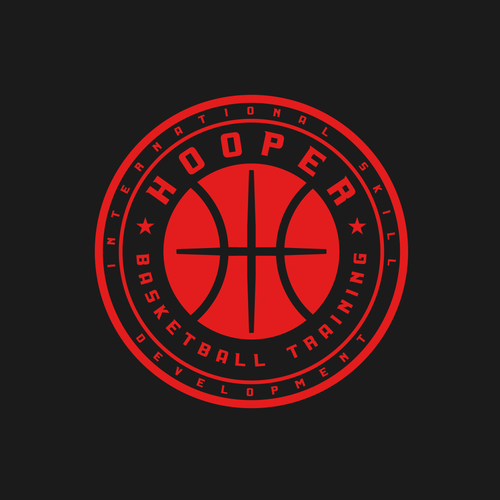 Create a bold, modern logo for Hooper Basketball Training Logo