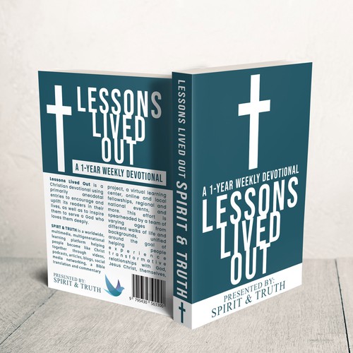 We need a captivating cover for our 1-year Devotional! Design by Zahari Studio