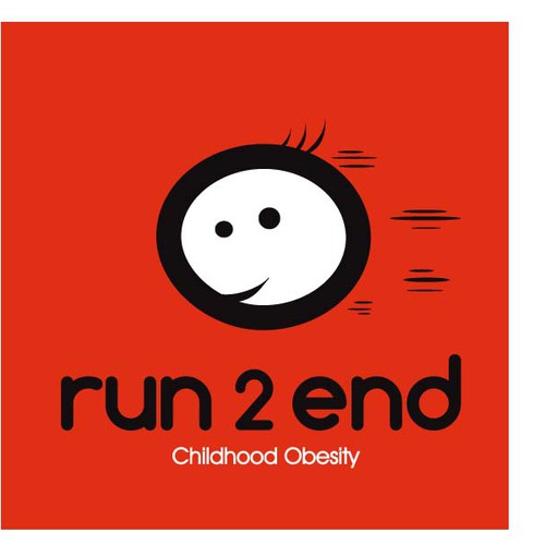 Run 2 End : Childhood Obesity needs a new logo Ontwerp door Nadsi