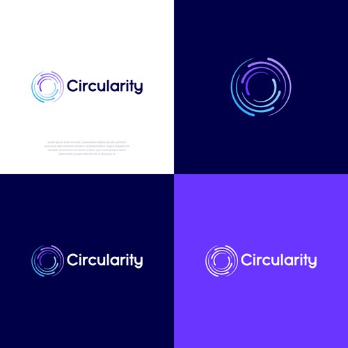 Logo design for green circular tech start up: Circularity Design by Creative _™