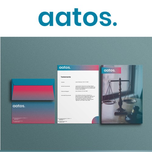 Stationaries for legal docs! (A4 Envelope, Folder, A4 Document) Ontwerp door empowerdesign