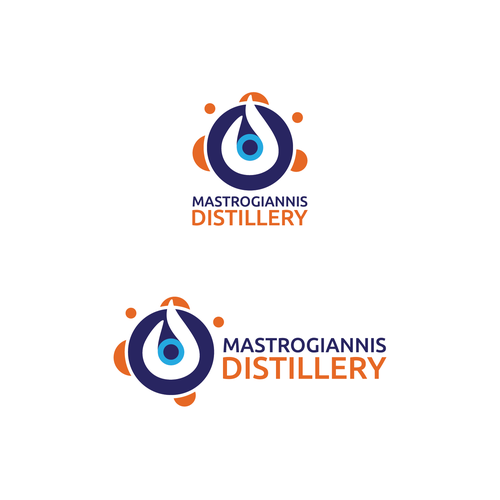 Create a logo for a traditional distillery with a modern twist. Design by oTheoDesigns