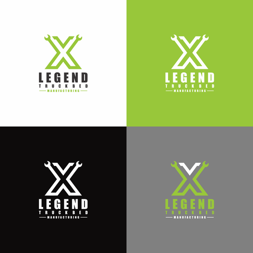 Legend X Truck Bed's Logo Design by akni_iney♠️