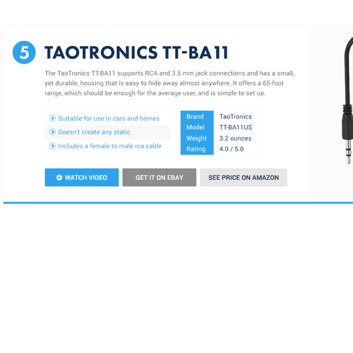 section of web page design, desktop only Design by LV2