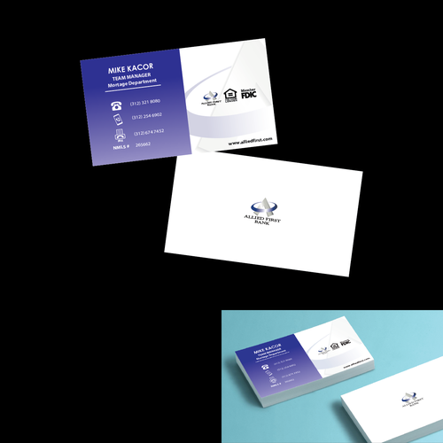 Powerful Loan Officer Business Card | Business card contest
