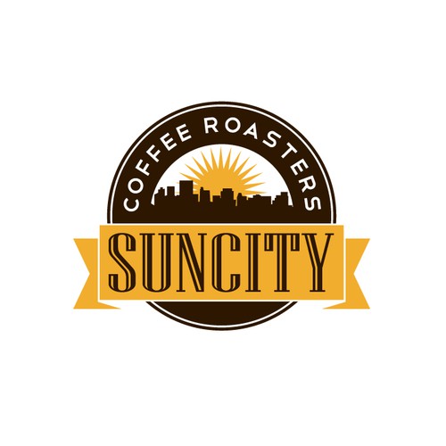 New logo wanted for Suncity Coffee Roasters  Design by decentdesigns