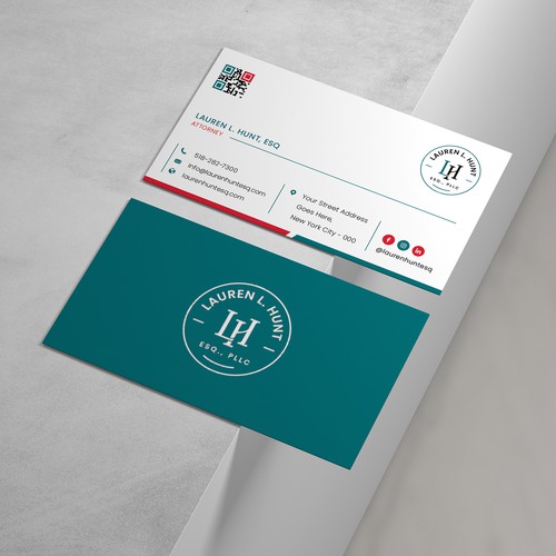 Design business cards and letterhead for a modern law firm Design by Saman Osama