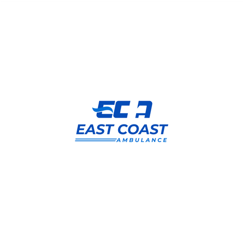 East Coast Ambulance Logo-ontwerp door sabarsubur