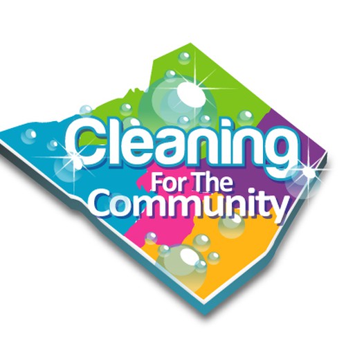 Cleaning for the Community needs logo for business cards, letter head and press releases to represent what we do help those who  Diseño de LogStar