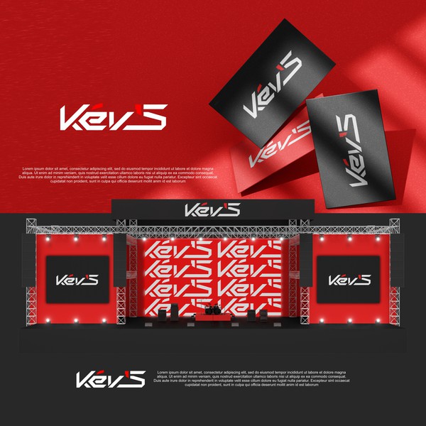 Kev'S DJ Logo Design