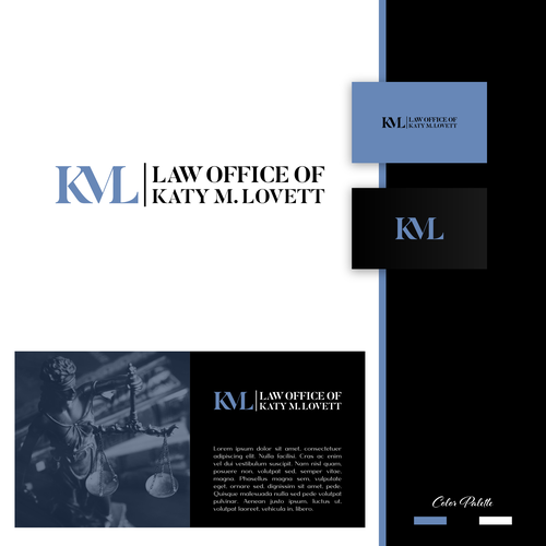 Small family law firm opening in Texas needs logo and website Design by Direwolf Design