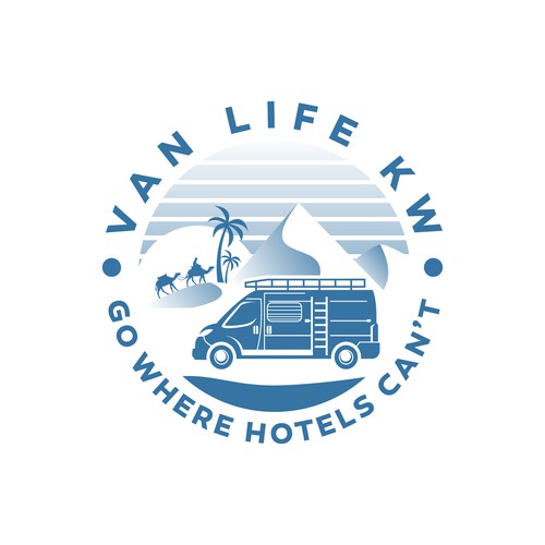 Catchy logo for an adventurous/ outdoor camper-van rental Design by ⭐Biloo⭐