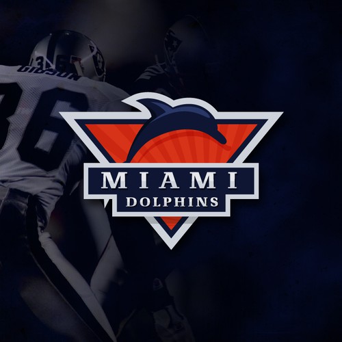 99designs community contest: Help the Miami Dolphins NFL team re-design its logo! Design by MD Hafijul Islam