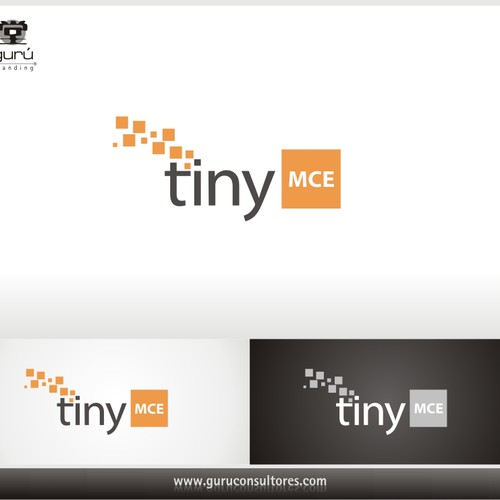 Logo for TinyMCE Website Diseño de Guru Branding