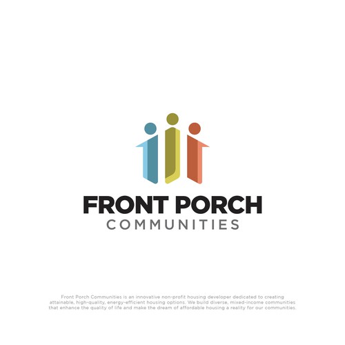 Front Porch Communities - A Not For Profit housing developer with a community focus Design réalisé par RaccoonDesigns®