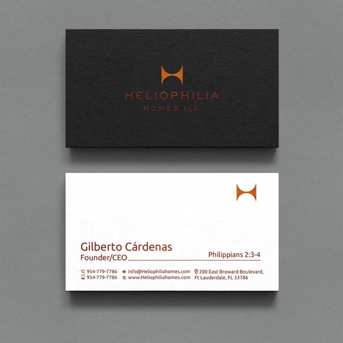 Luxury Custom Home Builder Business Cards needed Design by Azzedine D