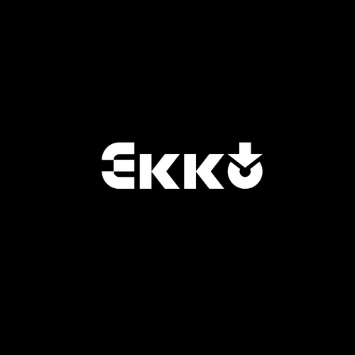 SIMPLE LOGO - ekko Letters then dm after Design by hdcraft