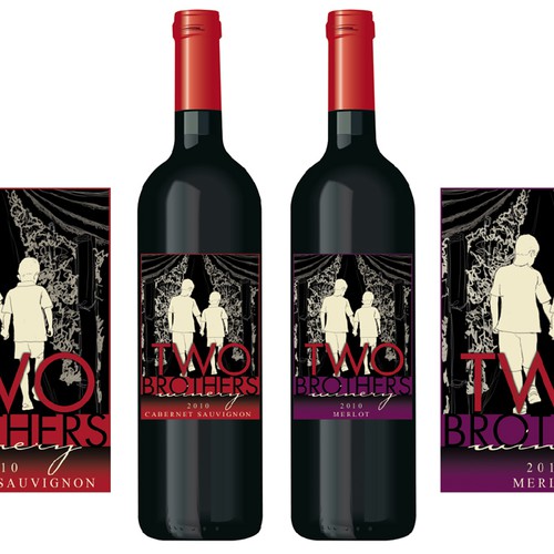 Two Brothers Winery, Two Brothers Wine, Two Brothers Wine Label