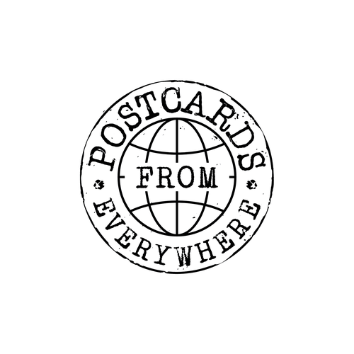 Postcards from Everywhere Logo Design by Branka lvdl