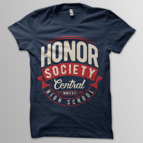 High School Honor Society T-shirt for www.imagemarket.com Design by appleART™