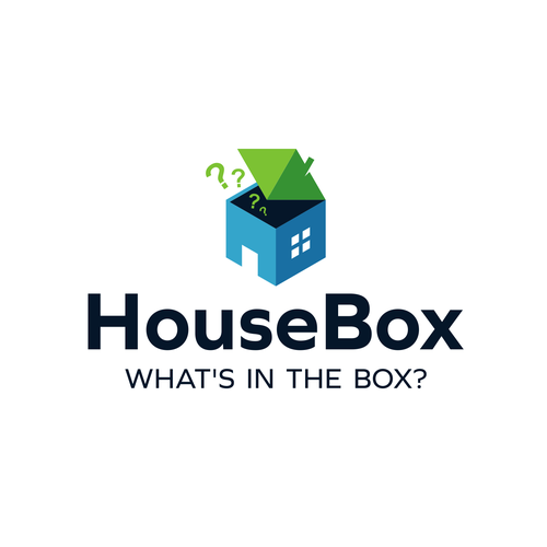 Design WHAT'S IN THE BOX?  Eye-catching logo to inspire interest of what people really know about a home. di Artvin