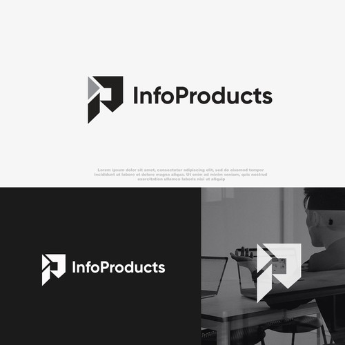 InfoProducts.com - Logo & Branding Design by gardani