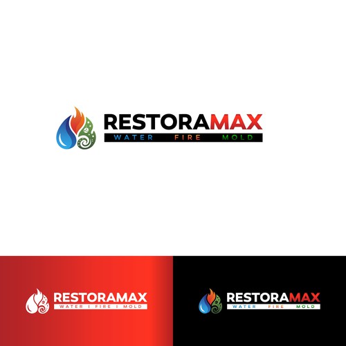 Restoration Company Branding. Design by RADesign ™