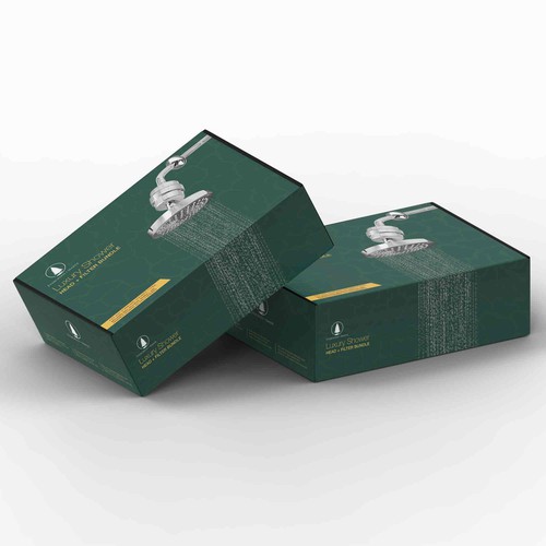 EverGreen + Maker Shower bundle pack box Design by auzidesign