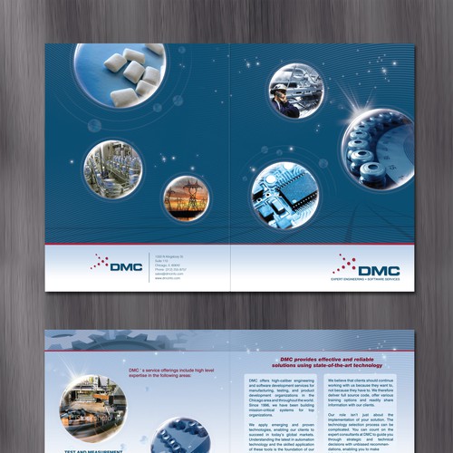 Corporate Brochure - B2B, Technical  Design von windcreation