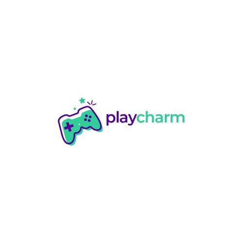 Playcharm Logo Design by @Creativemint