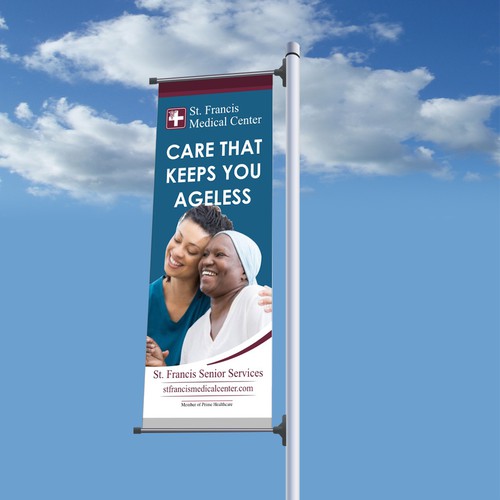 Design a banner that attracts older adults & families to use our specialized senior care & services Design réalisé par e^design