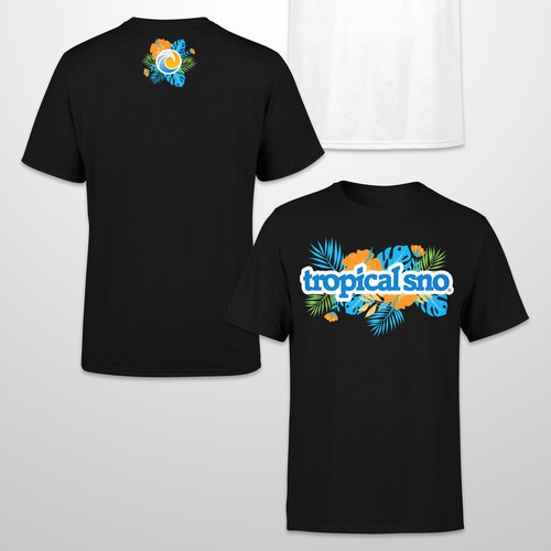 Tropical T-Shirt Design Design by PEDROVALERODSGN ✅