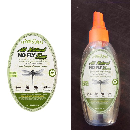 Labels For Insect Repellent Bottle | Merchandise contest